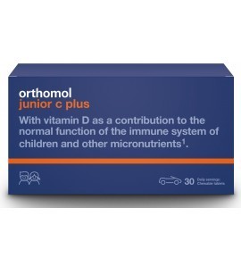 Orthomol junior c plus - 30 porções: comprimidos mastigáveis