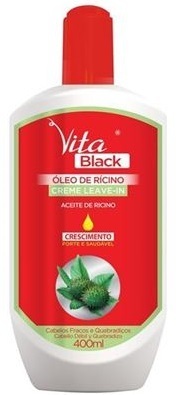 VitaBlack - Creme Leave-In Óleo de Ricínio - 400 ml