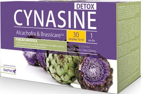 Cynasine Detox - 30 ampolas + 20% OFERTA