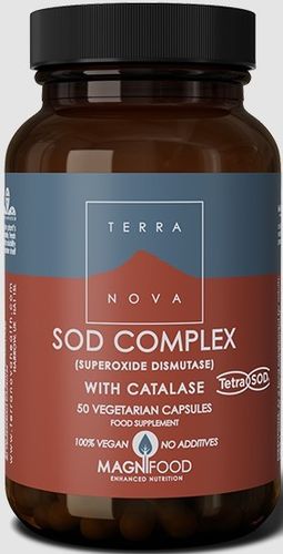 Sod Complex com Catalase Terra Nova -  50 cápsulas vegetais