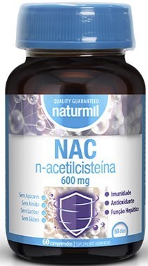 NAC n-acetilcisteína 600 mg - 60 comprimidos