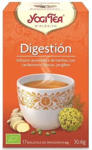Infusão Digestão Yogi Tea® - 17 saquetas