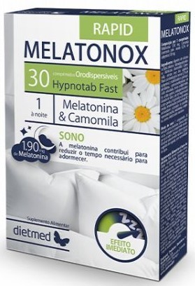 Melatonox Rapid - 30 comprimidos orodispersíveis