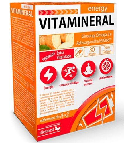 Vitamineral Energy - 30 cápsulas