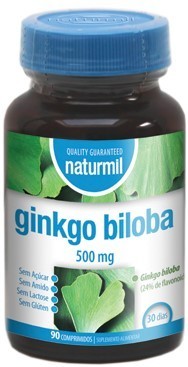 Ginkgo Biloba Naturmil - 90 comprimidos