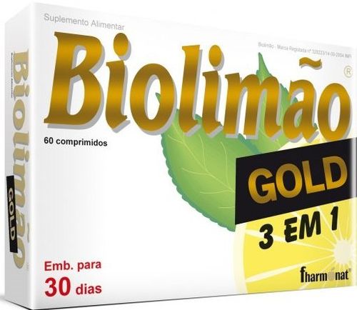Biolimão Gold 3 Em 1 - 60 comprimidos