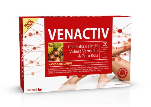 Venactiv - 20 ampolas + 20% OFERTA*