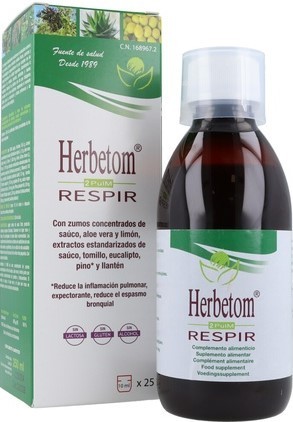 Herbetom 2 Pulm Respir Bioserum - 250 ml