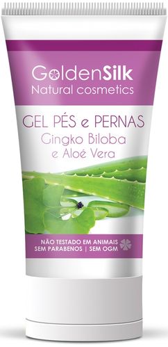 Gel Pes & Pernas Aloé + Ginkgo Biloba GoldenSilk - 150 ml