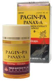 Panax-A Korean Ginseng Extract - 60 cápsulas