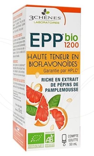 Extracto de Sementes de Toranja BIO 3 Chênes - 50 ml