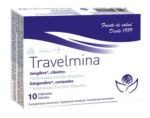 Travelmina Bioserum - 10 cápsulas