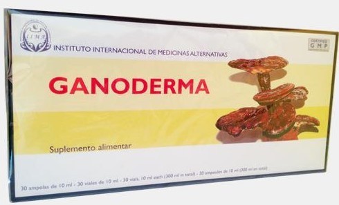 Ganoderma lucidum - 30 ampolas