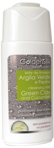 Leite de Limpeza Argila Verde e Pepino GoldenSilk - 200 ml