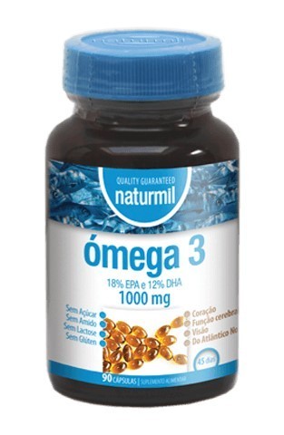 Omega 3 1000mg Naturmil - 90 cápsulas