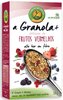 granola frutos vermelhos cem porcento