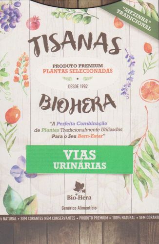 Tisana Vias Urinárias BioHera - 100 gr.