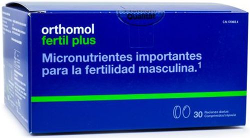 Orthomol fertil plus - 30 porções: comprimidos + cápsulas