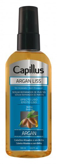 serum reparador pontas argan liss capillus