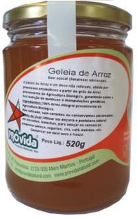 Geleia de Arroz - 520 gr.