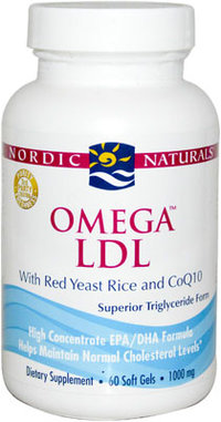 Omega LDL Nordic Naturals - 60 cápsulas