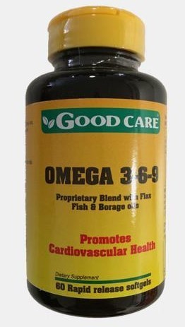 Omega 3-6-9 Good Care - 60 cápsulas