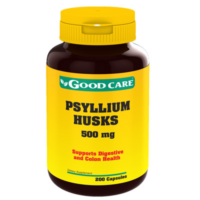 Psyllium Husk Good Care - 200 cápsulas