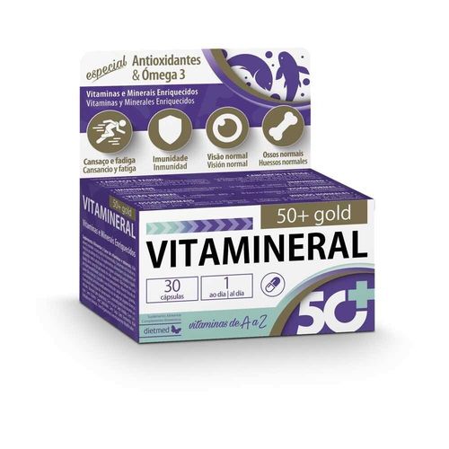 Vitamineral 50+ - 30 cápsulas