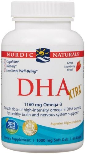DHA Xtra Nordic Naturals - 60 cápsulas