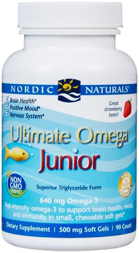 Ultimate Omega Junior Nordic Naturals - 90 cápsulas
