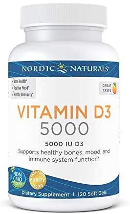 Vitamin D3 5000 Nordic Naturals - 120 cápsulas