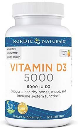 Vitamin D3 5000 Nordic Naturals - 120 cápsulas