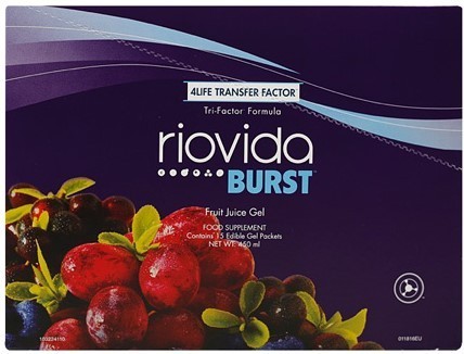 Transfer Factor RioVida Burst Tri-Factor Formula 4 Life - 15 x 30 ml