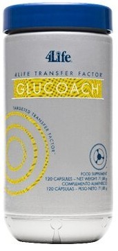 Transfer Factor GluCoach 4Life - 120 cápsulas