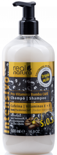 Champô Pro-Vitamina Bomba Café - 500 ml