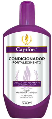 Capifort - Condicionador Fortalecimento de Cabelos com Alisamento - 300 ml