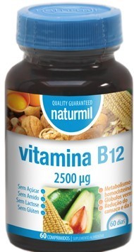 Vitamina B12 Naturmil - 60 comprimidos