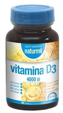 Vitamina D3 Naturmil - 60 cápsulas