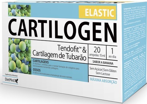 Cartilogen Elastic - 20 ampolas PAGUE 2 LEVE 3*