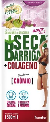 seca barriga colagénio