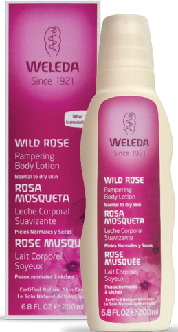 weleda leite corporal suavizante rosa mosqueta