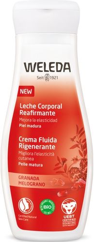 weleda leite corporal regenerador romã