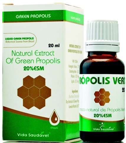 Extrato de Própolis Verde - 20 ml