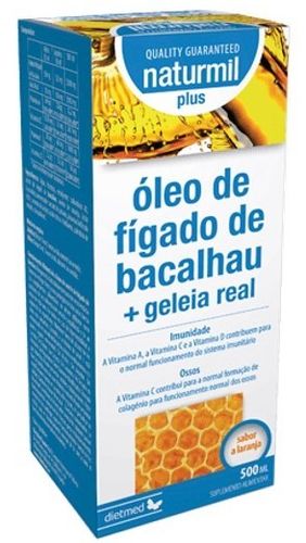 Oleo de Fígado de Bacalhau + Geleia Real Plus - 500 ml