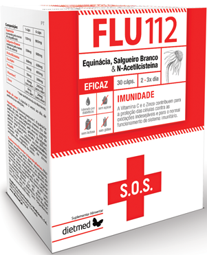 Flu 112 - 30 cápsulas