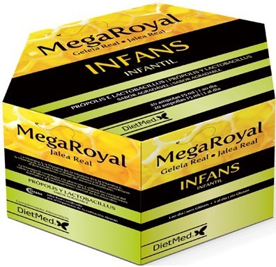 Mega Royal Infans Infantil - 20 ampolas