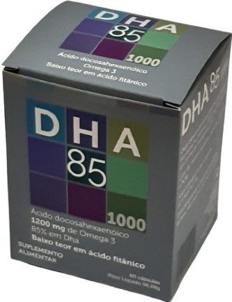 DHA 85 1000 mg - 60 cápsulas