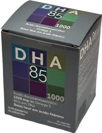 DHA 85 1000 mg - 60 cápsulas