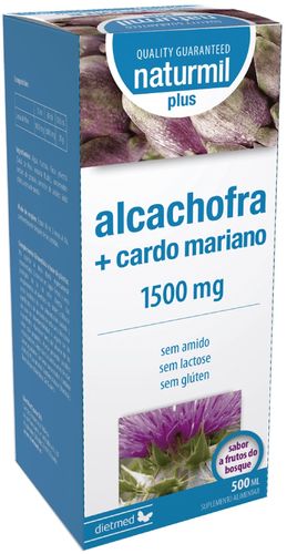 Alcachofra + Cardo Mariano Plus Naturmil - 500 ml