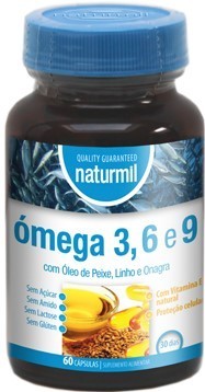 Omega 3 6 9 Naturmil - 60 cápsulas